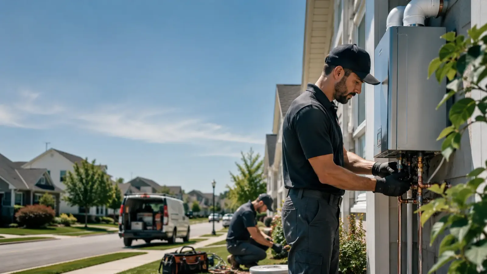 Tankless Water Heater Installation in Eminence, IN